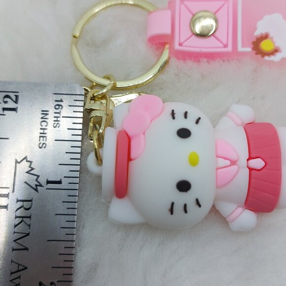 2/$25 Hello Kitty keychai wrist strap lanyard with "The sunshine Unicorn" - Picture 5 of 6